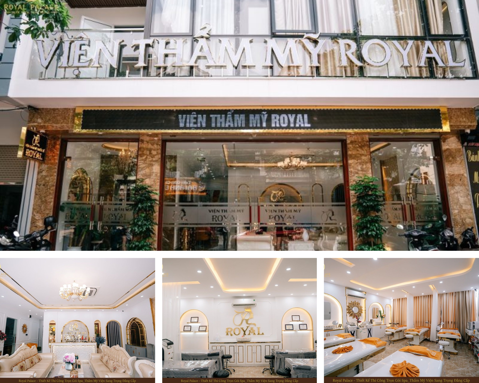 Thi Công Setup – Viện Thẩm Mỹ Royal Bắc Ninh