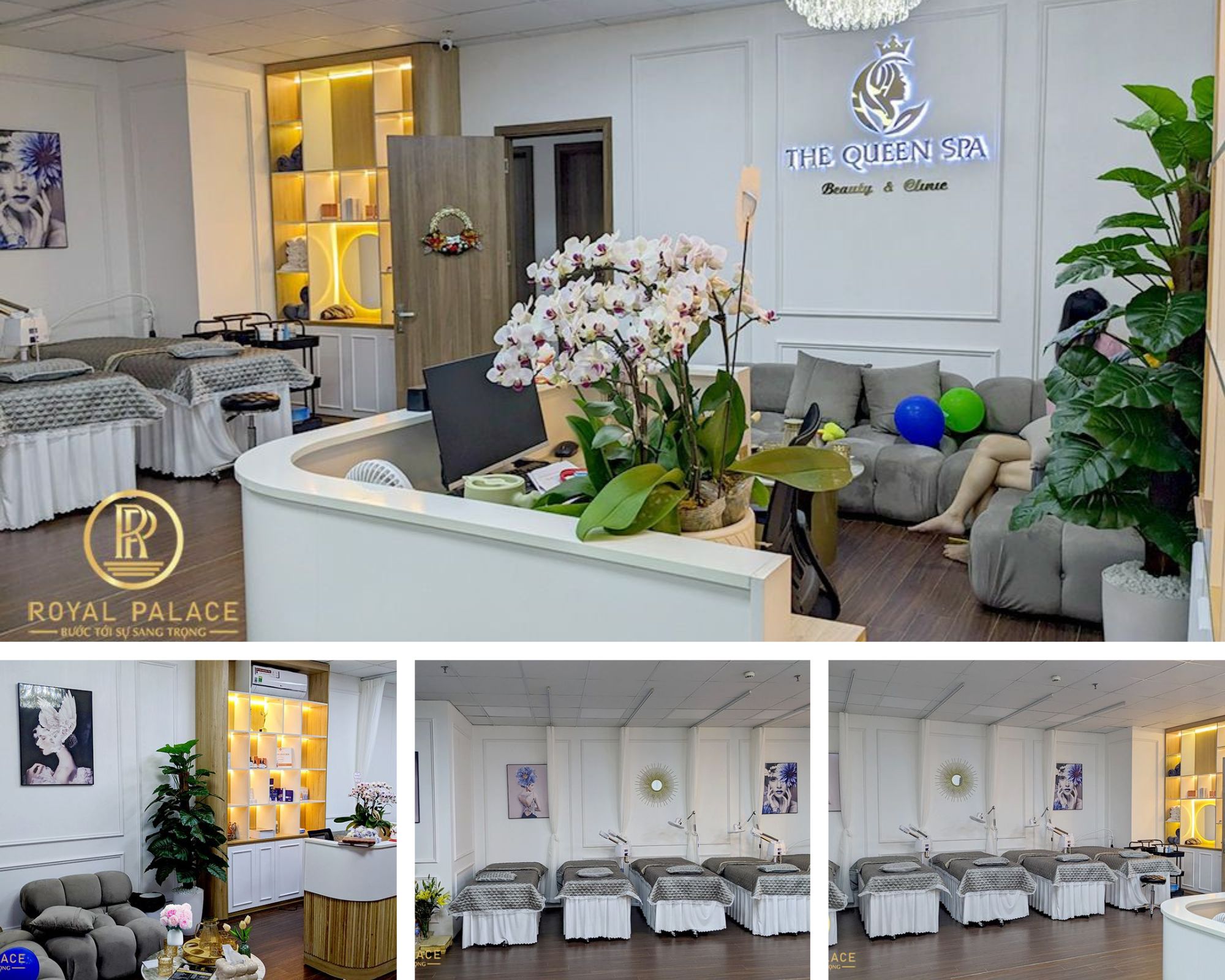 Thi công Setup – The Queen Spa