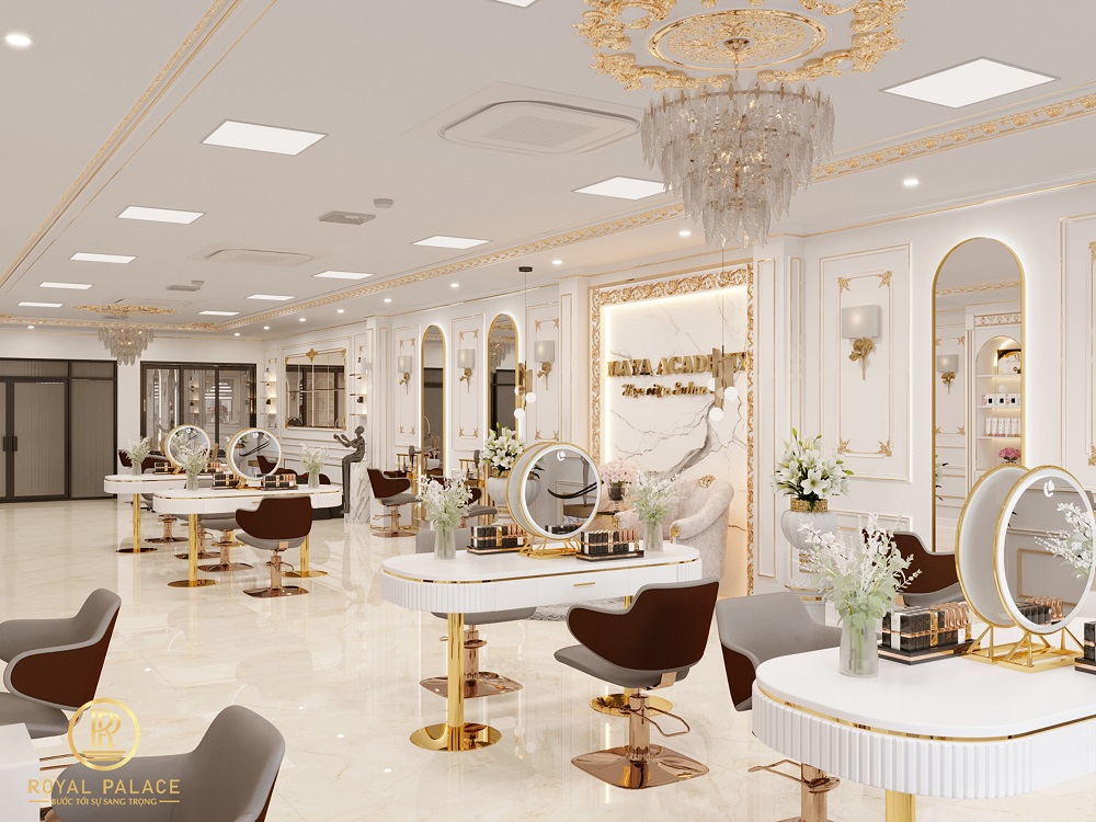 Thiết kế nội thất Spa tân cổ điển tinh tế, sang trọng & đẳng cấp