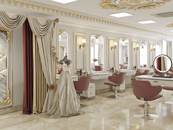 Thiết kế nội thất Spa tân cổ điển tinh tế, sang trọng & đẳng cấp