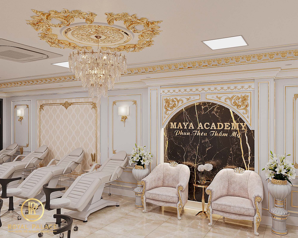 Thiết kế nội thất Spa tân cổ điển tinh tế, sang trọng & đẳng cấp