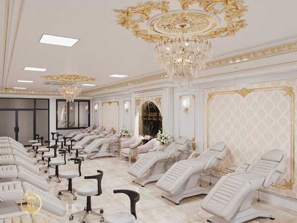 Thiết kế nội thất Spa tân cổ điển tinh tế, sang trọng & đẳng cấp