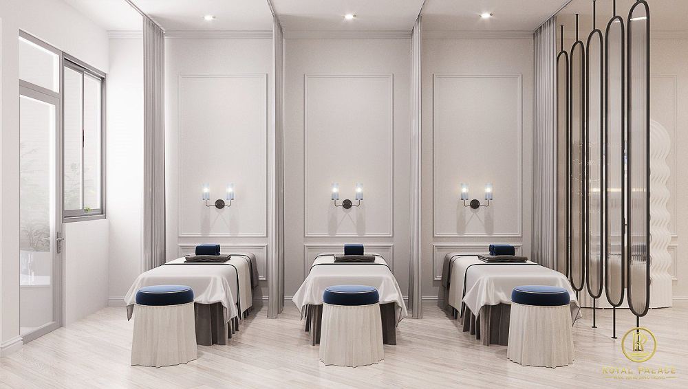 Thiết kế Spa chung cư 68m2 hiện đại