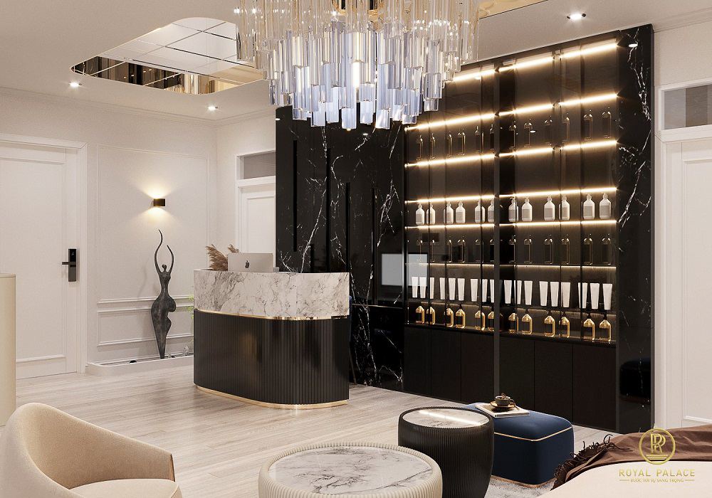 Thiết kế Spa chung cư 68m2 hiện đại