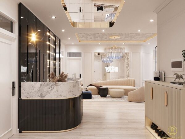 Thiết kế Spa chung cư 68m2 hiện đại