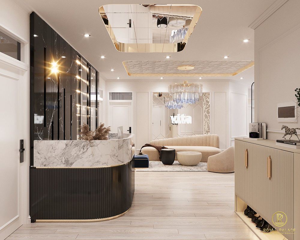 Thiết kế Spa chung cư 68m2 hiện đại
