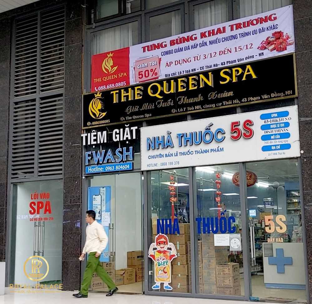 Dự án thiết kế, thi công Spa chung cư đơn giản