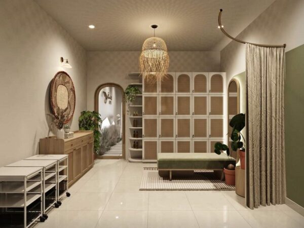 Thiết kế Spa dưỡng sinh kết hợp Nail