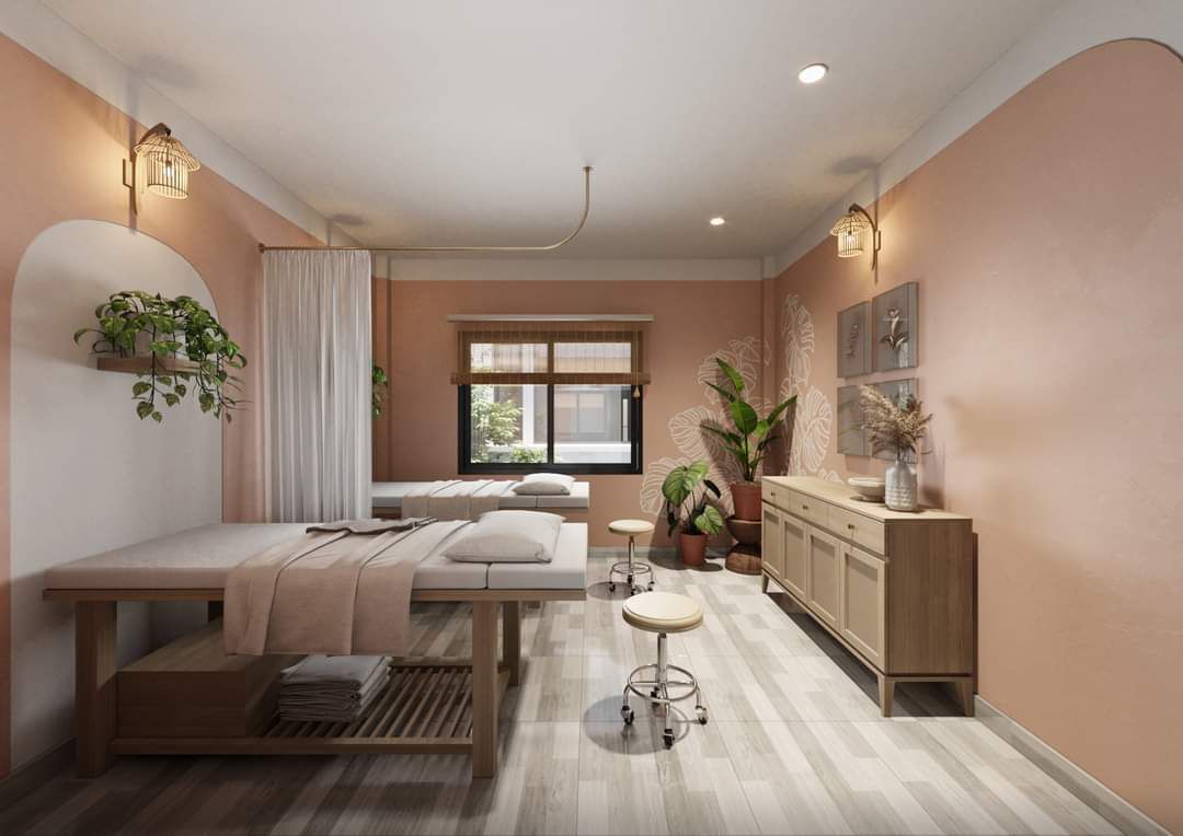 Thiết kế Spa dưỡng sinh kết hợp Nail