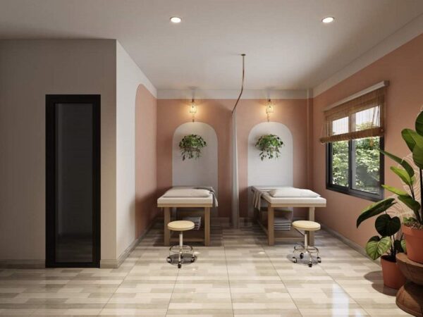 Thiết kế Spa dưỡng sinh kết hợp Nail
