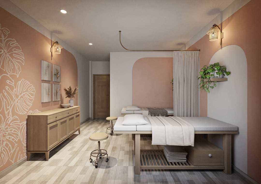 Thiết kế Spa dưỡng sinh kết hợp Nail