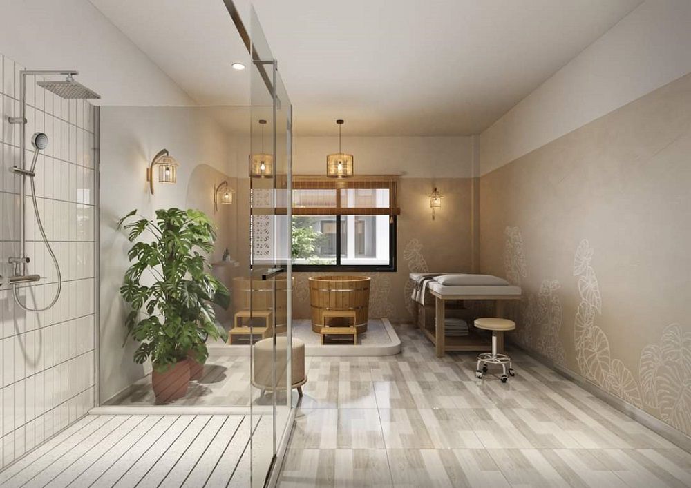 Thiết kế Spa dưỡng sinh kết hợp Nail