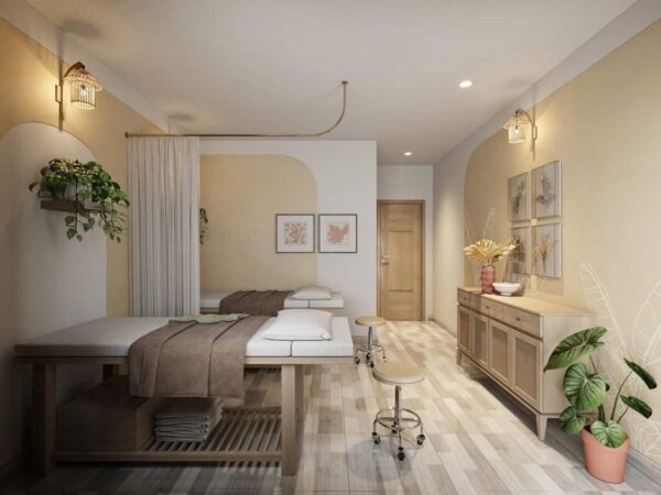 Thiết kế Spa dưỡng sinh kết hợp Nail