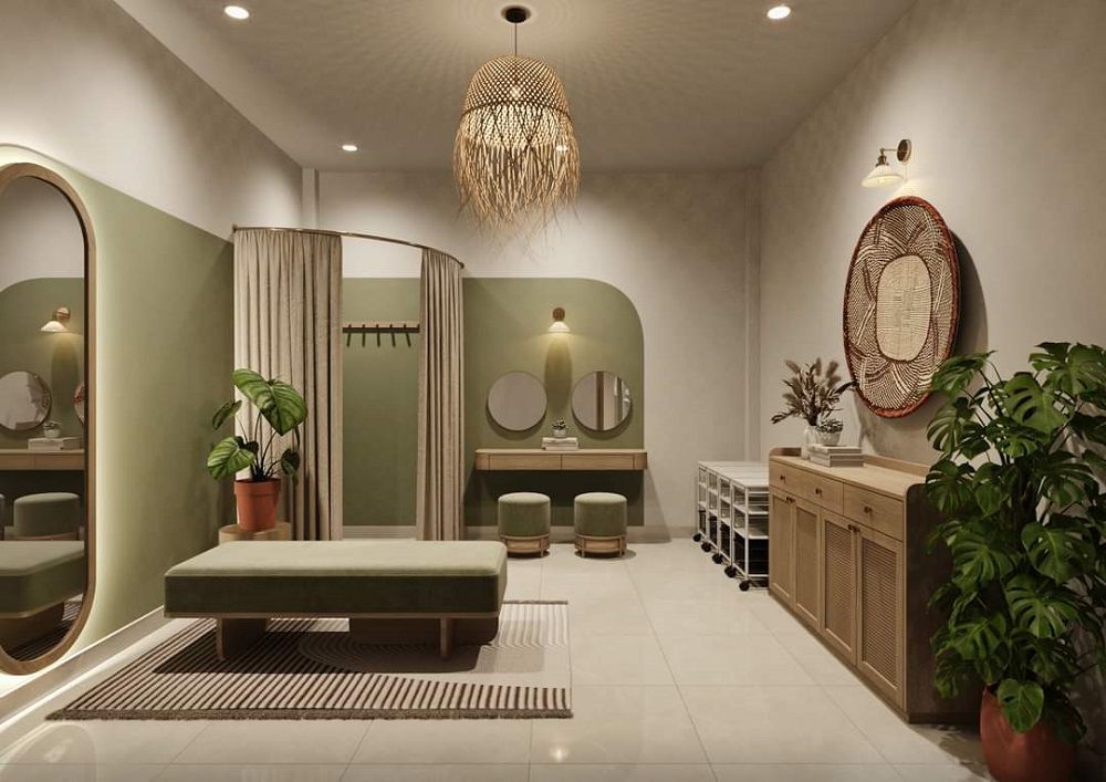 Thiết kế Spa dưỡng sinh kết hợp Nail