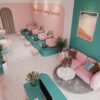 Thiết kế tiệm nail phong cách hiện đại