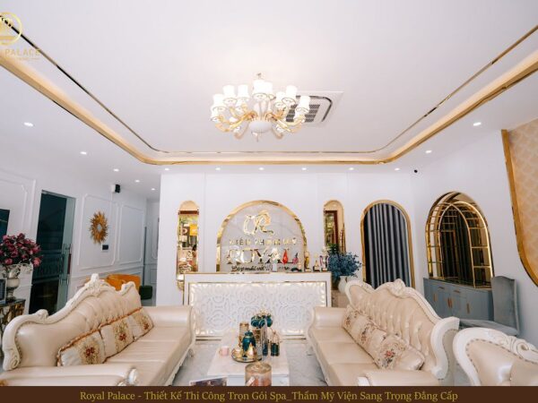Thi công Spa - Viện thẩm mỹ Royal tại Bắc Ninh