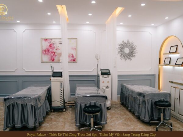 Thi công Spa - Viện thẩm mỹ Royal tại Bắc Ninh