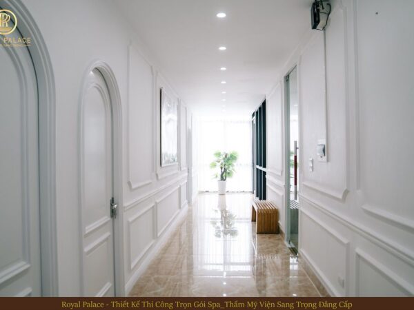 Thi công Spa - Viện thẩm mỹ Royal tại Bắc Ninh