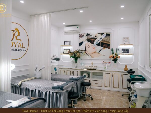 Thi công Spa - Viện thẩm mỹ Royal tại Bắc Ninh