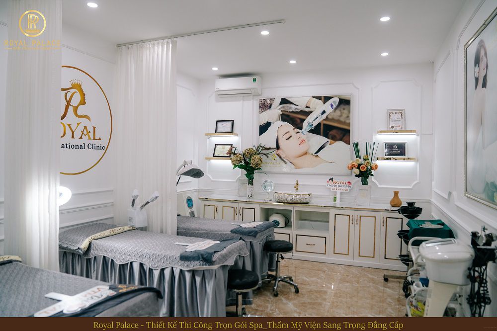 Thi công Spa - Viện thẩm mỹ Royal tại Bắc Ninh