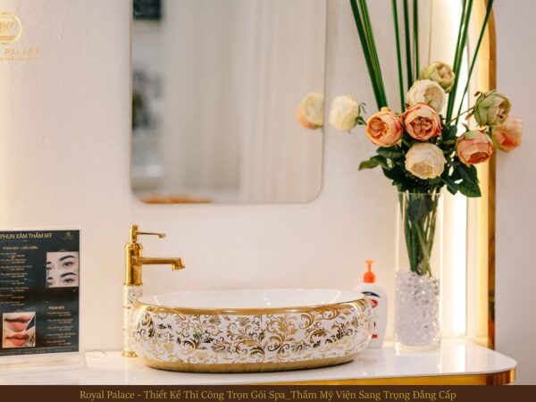 Thi công Spa - Viện thẩm mỹ Royal tại Bắc Ninh