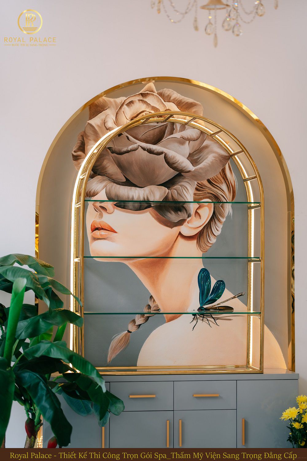 Thi công Spa - Viện thẩm mỹ Royal tại Bắc Ninh