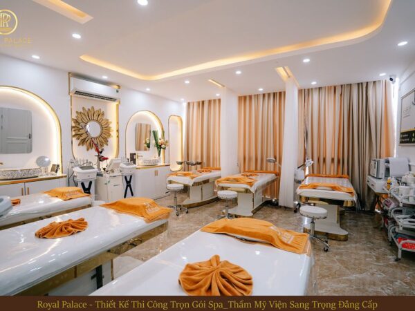 Thi công Spa - Viện thẩm mỹ Royal tại Bắc Ninh