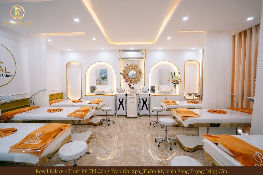 Thi công Spa - Viện thẩm mỹ Royal tại Bắc Ninh