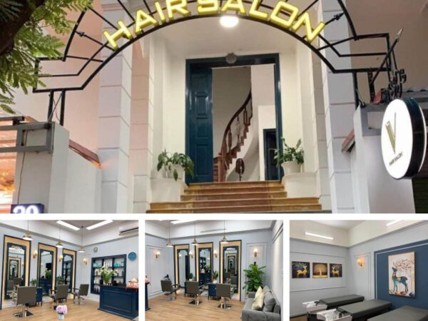 Thi công Setup – V Hair Salon