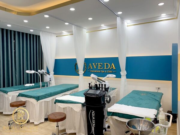 dự án thi công nội thất Spa - viện thẩm mỹ Aveda