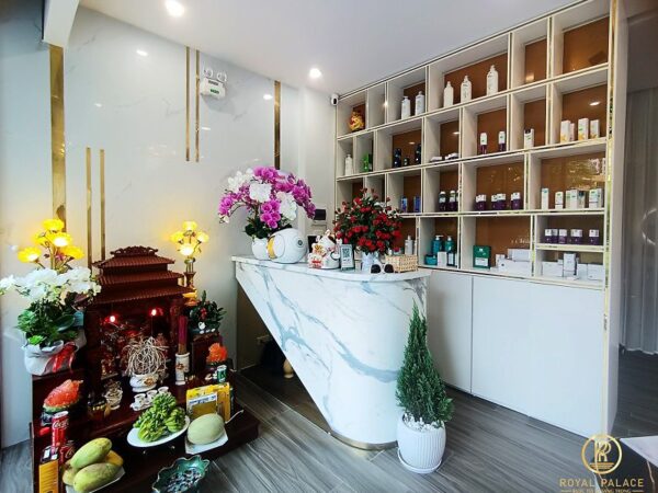Dự án thiết kế, thi công Spa Newmoon 68m2