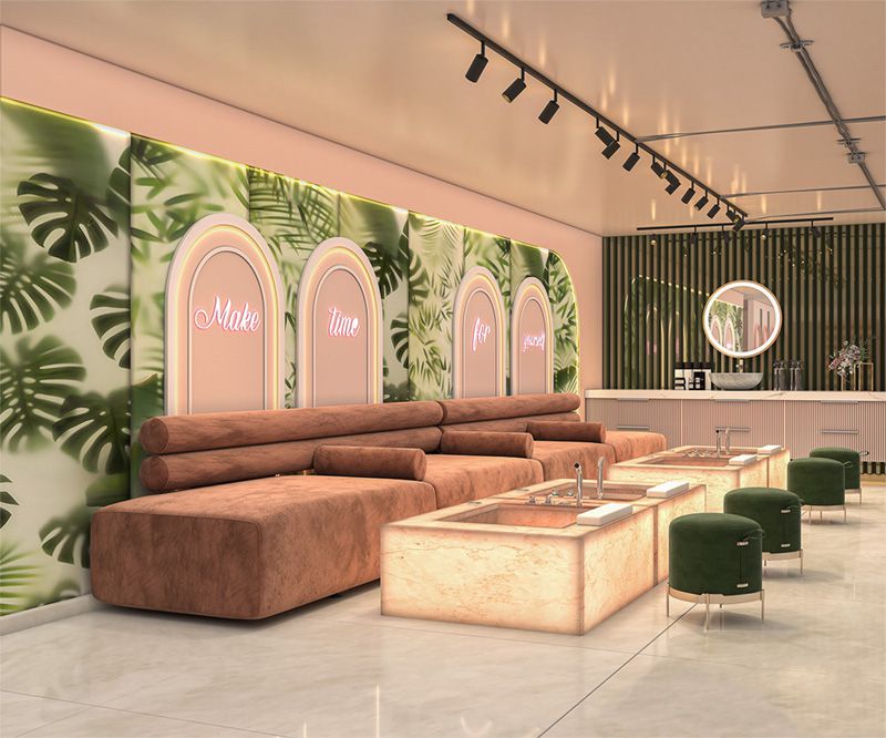 Xu hướng thiết kế tiệm nail hút khách