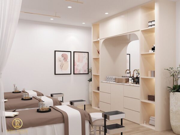Thiết kế Spa 89m2 phong cách hiện đại