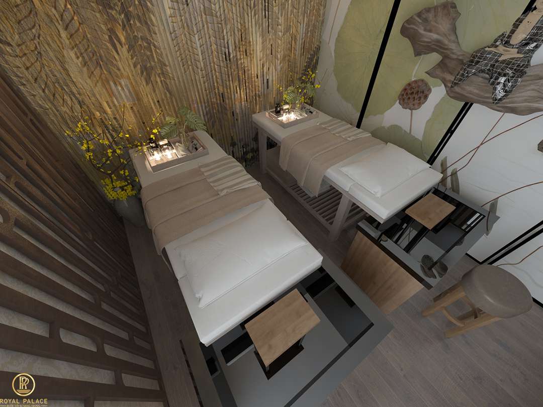 Thiết kế Spa dưỡng sinh đông y thư giãn đẹp nhất