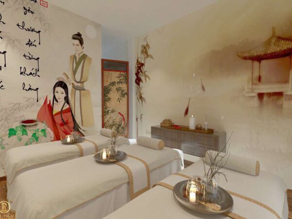 Thiết kế Spa dưỡng sinh đông y thư giãn đẹp nhất