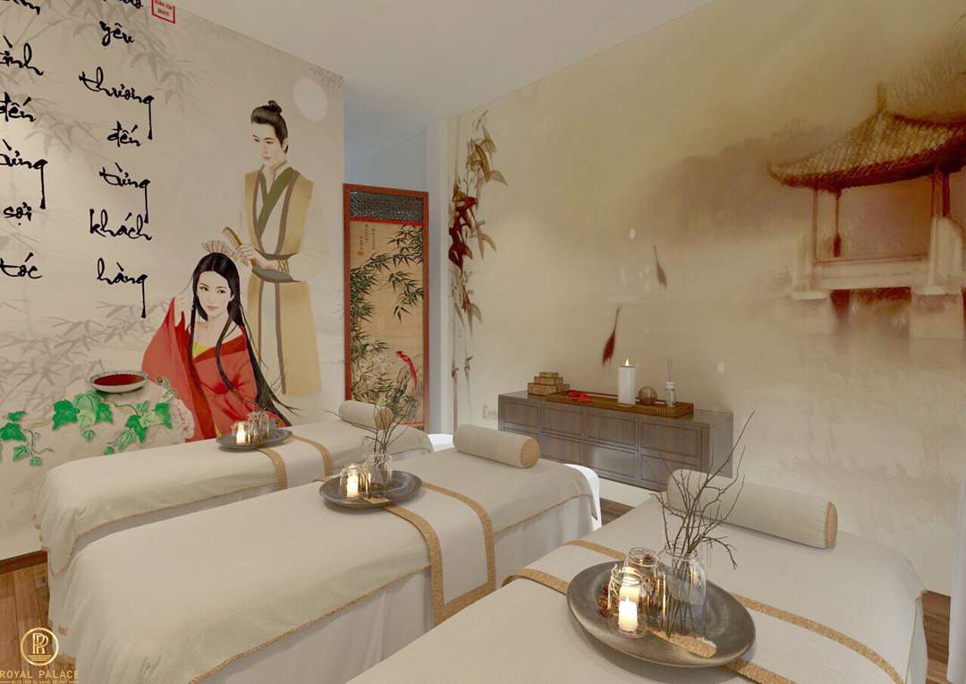 Thiết kế Spa dưỡng sinh đông y thư giãn đẹp nhất