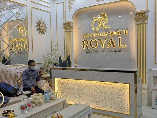 Thi công Thẩm mỹ viện Royal cơ sở 2 Hải Phòng