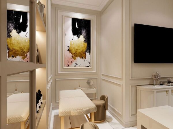 Thiết kế nội thất Spa sang trọng