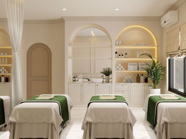 Thiết kế nội thất Spa sang trọng