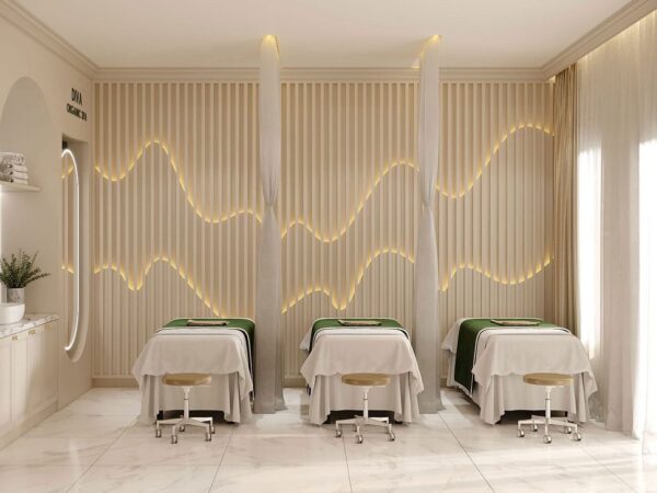 Thiết kế nội thất Spa sang trọng