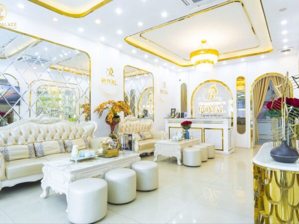 Dự án thiết kế, thi công Spa - Thẩm mỹ viện Royal tại cơ sở 1 Hải Phòng
