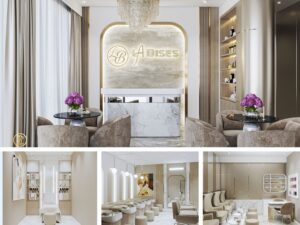 thiết kế nội thất spa hiện đại