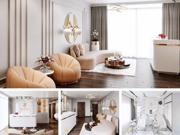 Thiết kế spa hiện đại sang trọng