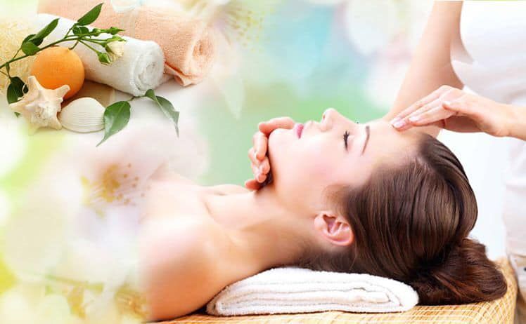 Hình ảnh gội đầu dưỡng sinh đông y