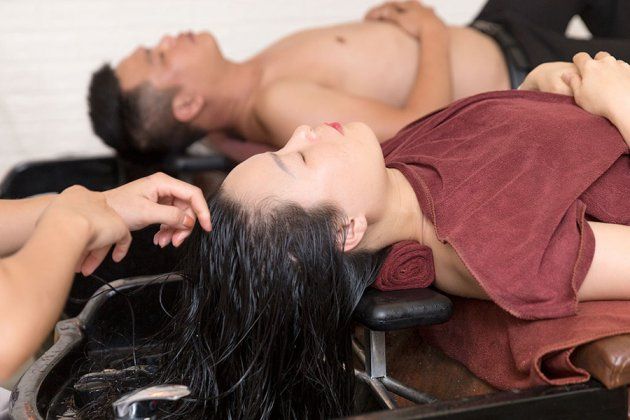 Hình ảnh gội đầu dưỡng sinh trung hoa