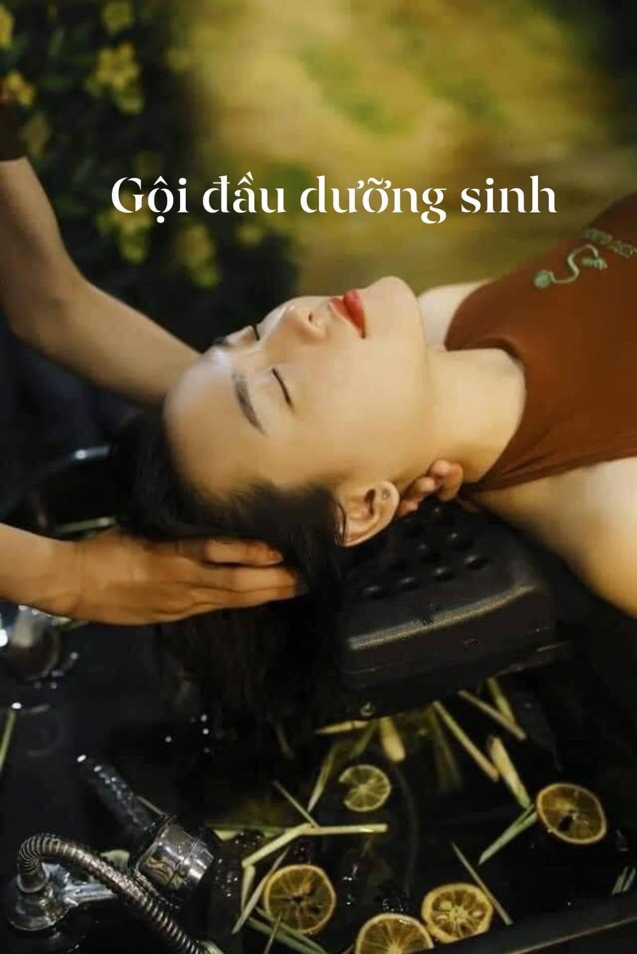 Hình ảnh gội đầu dưỡng sinh trung hoa