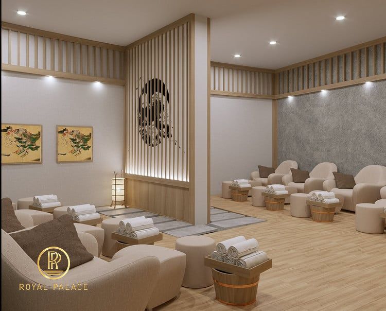 Mẫu Thiết Kế Phòng Spa Dưỡng Sinh