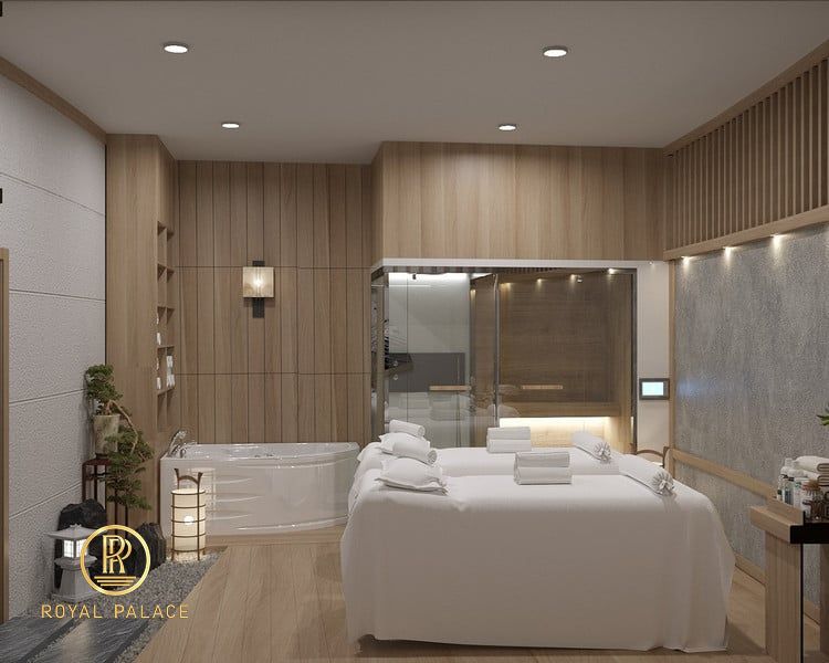Mẫu Thiết Kế Phòng Spa Dưỡng Sinh