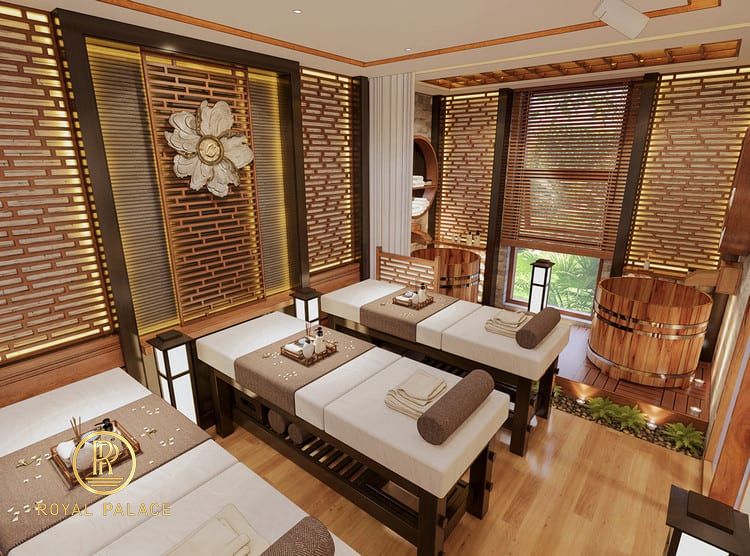 Mẫu Thiết Kế Phòng Spa Dưỡng Sinh
