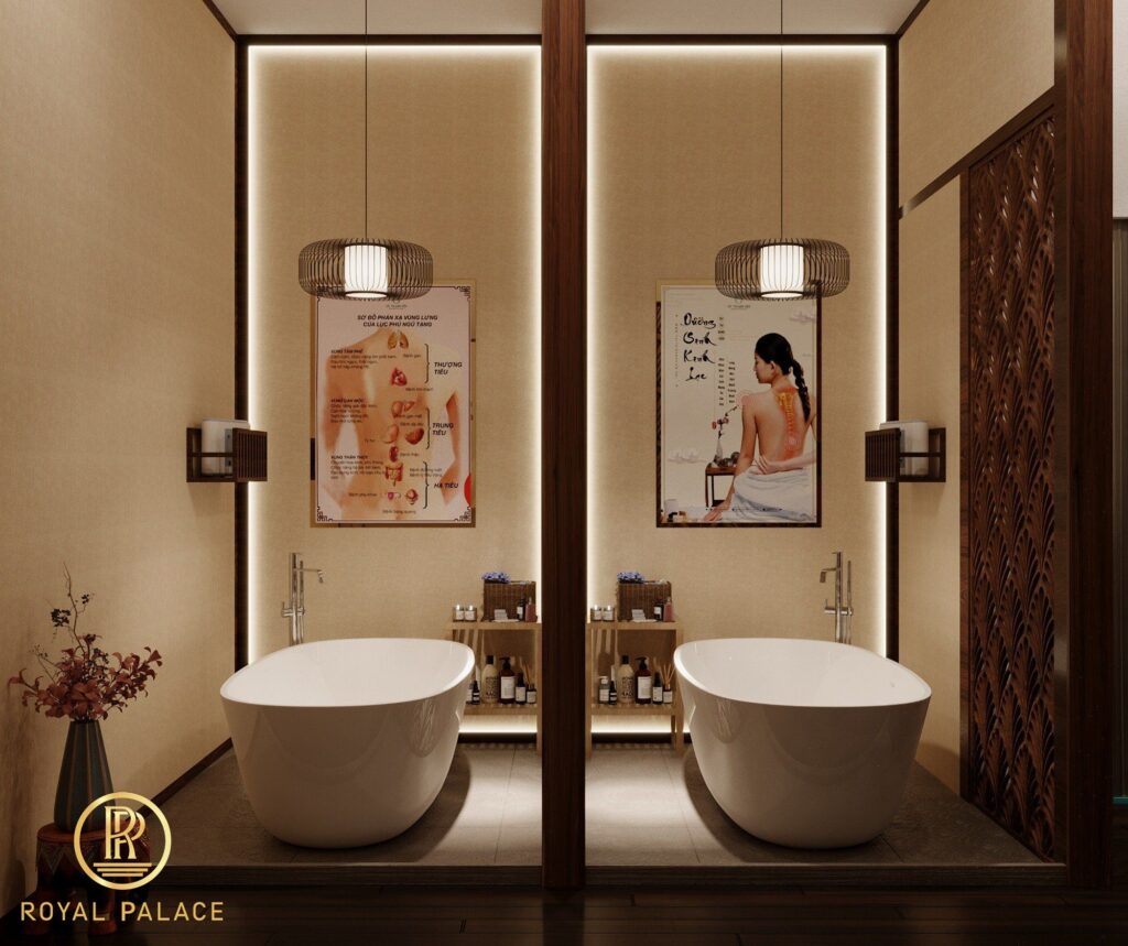 Mẫu Thiết Kế Phòng Spa Dưỡng Sinh